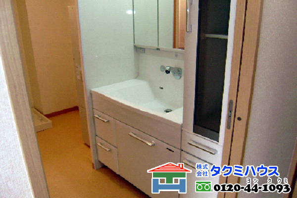 明るく使いやすくなったドレッサー